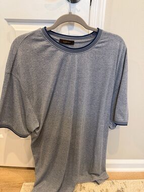 Garnet Men’s Short Sleeve Tee Shirt Size 2XL Light Blue Pullover